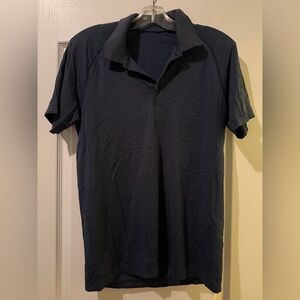 Lululemon Men's Navy Polo Shirt